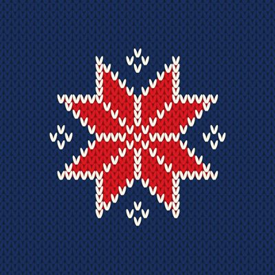 Download Christmas Sweater Design Seamless Knitted Pattern Stock ...