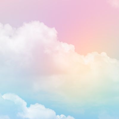 Sun Cloud Background Pastel Colored Stock Photo (Edit Now) 1231564618