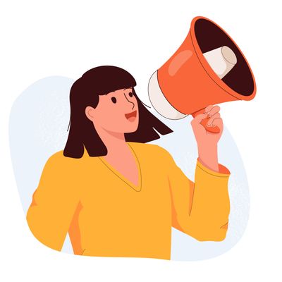 Active Listening 3d Illustration Attentive Character Stock Vector ...