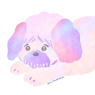お花見ピクニックに行く家族犬と一緒に毛布に座るかわいいシンプルな