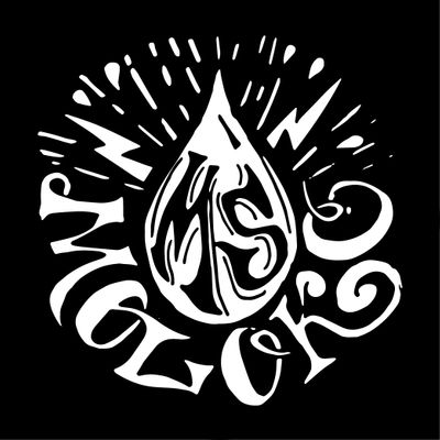 緑と黄色の夏の熱帯の背景にエキゾチックなモンステラのヤシの葉とハイビスカスの花 3d効果と白い手書き ベクター画像花柄のイラスト のベクター画像素材 ロイヤリティフリー