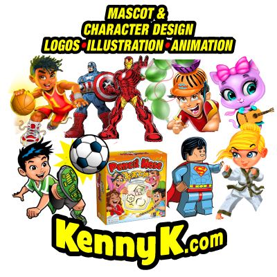 KennyK.com Custom Mascots
