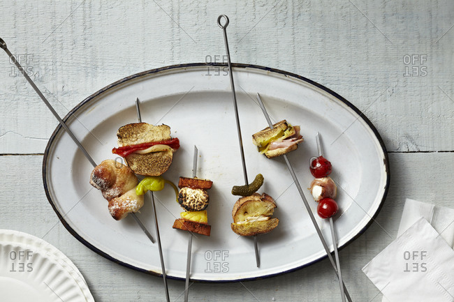 Creative kebobs from the Offset Collection