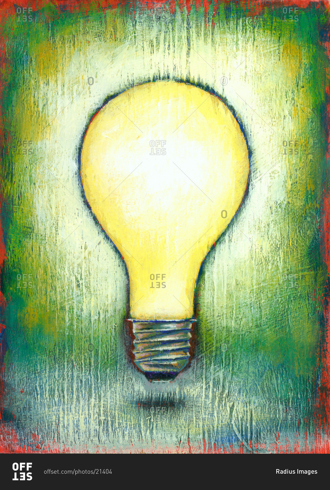 painting in bulb