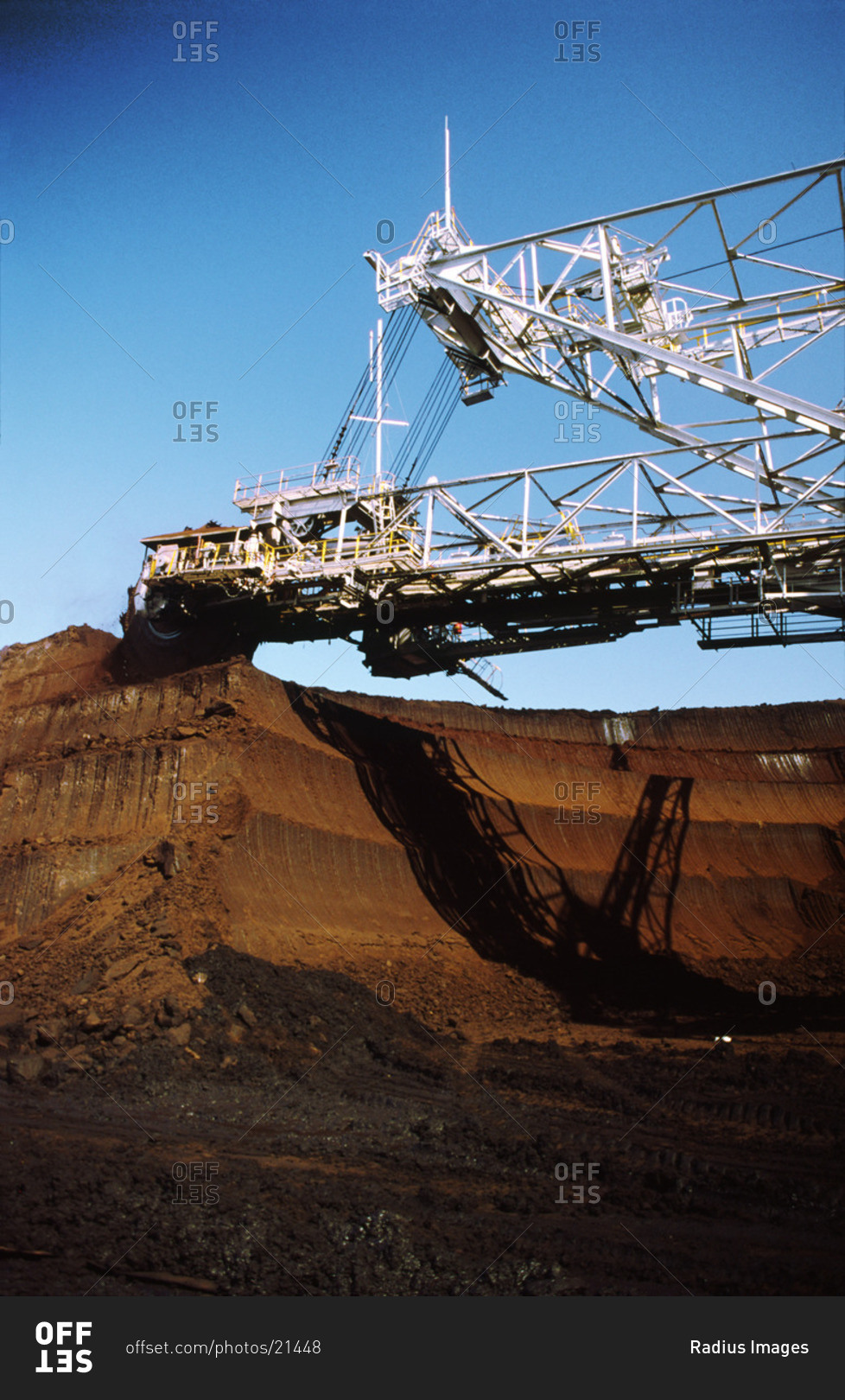 Brown Coal Mining, Bucket Excavator, LaTrobe Valley, Australia