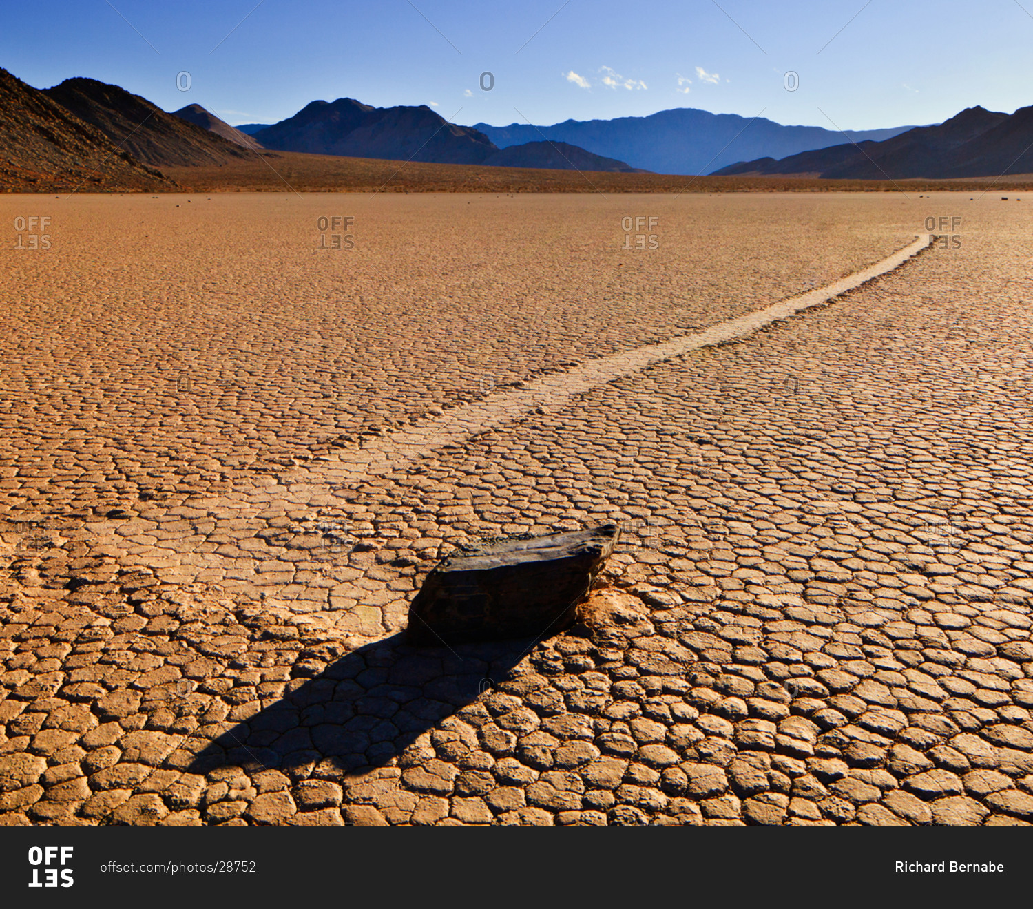 Sailing Stone, The Racetrack Playa, Death Valley National Park, California