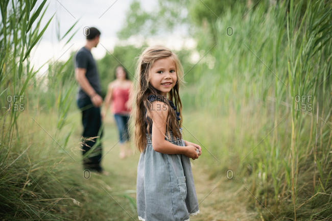 Little Girl Poses Magazine Studio On Stock Photo 1811791951 | Shutterstock