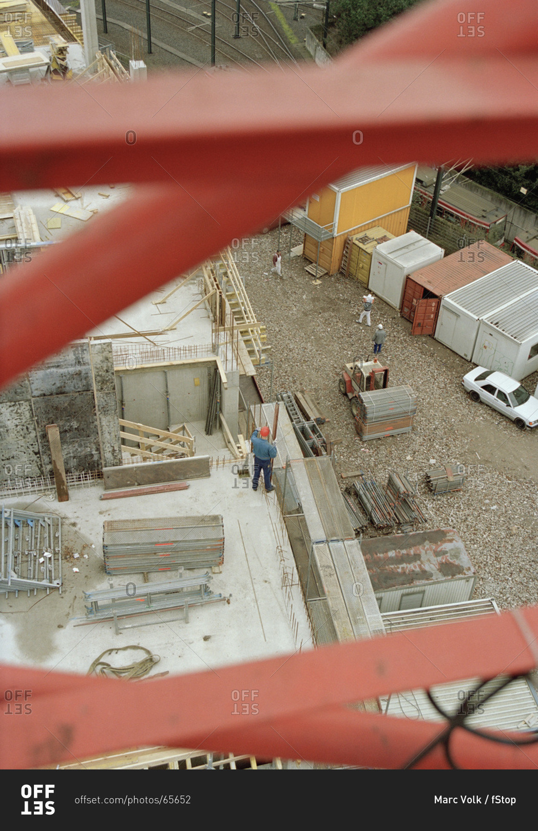 A construction site Offset Collection stock photo OFFSET