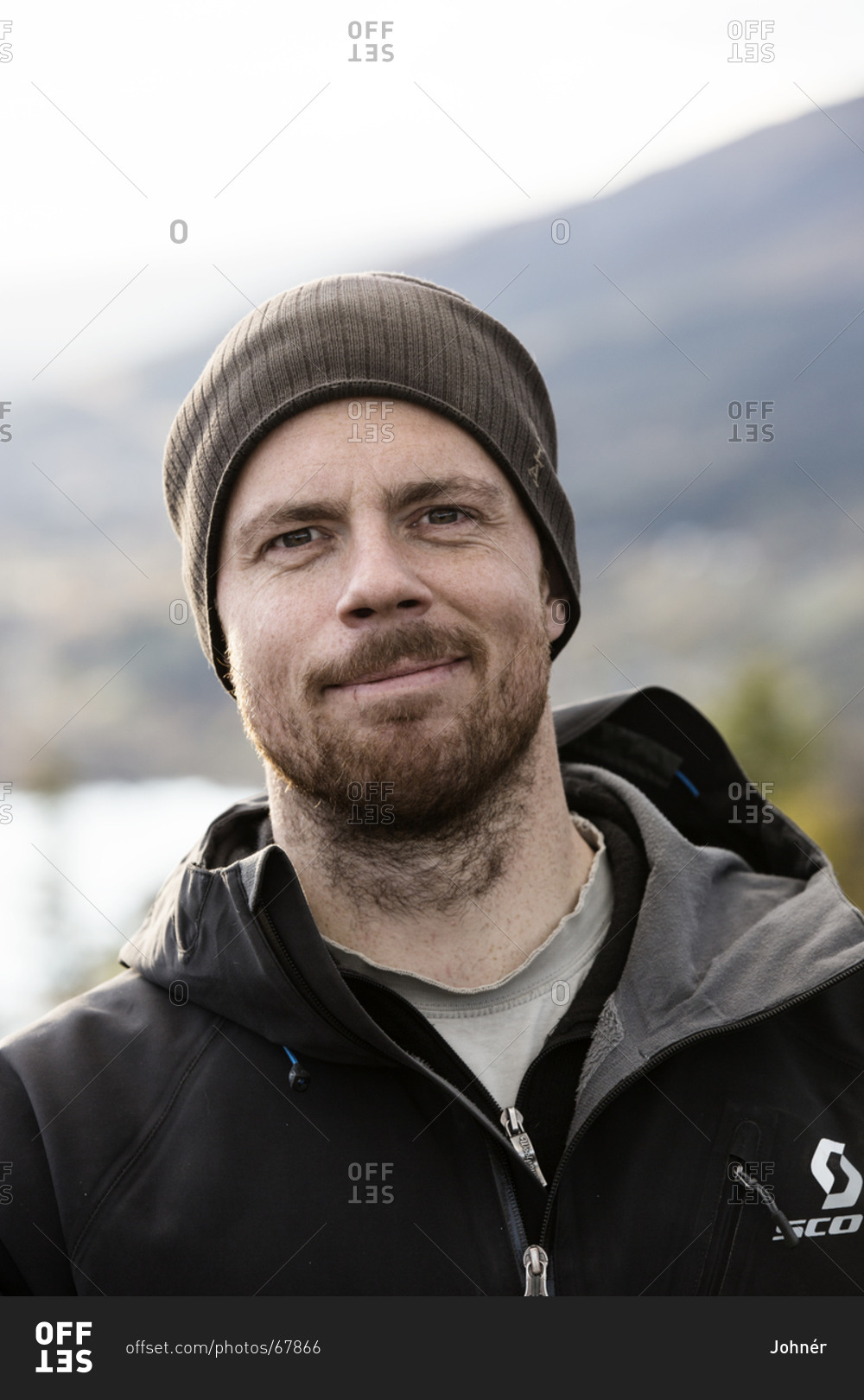 Portrait of smiling man - Offset stock photo - OFFSET