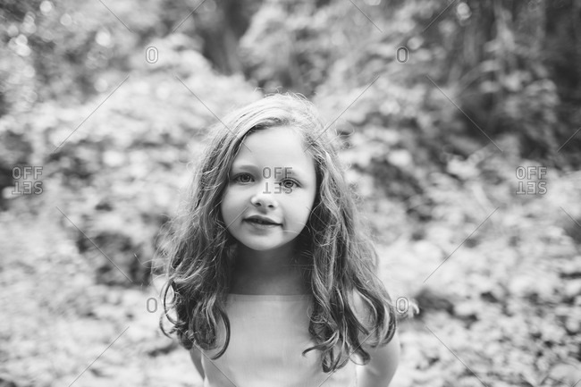 Portrait of young girl