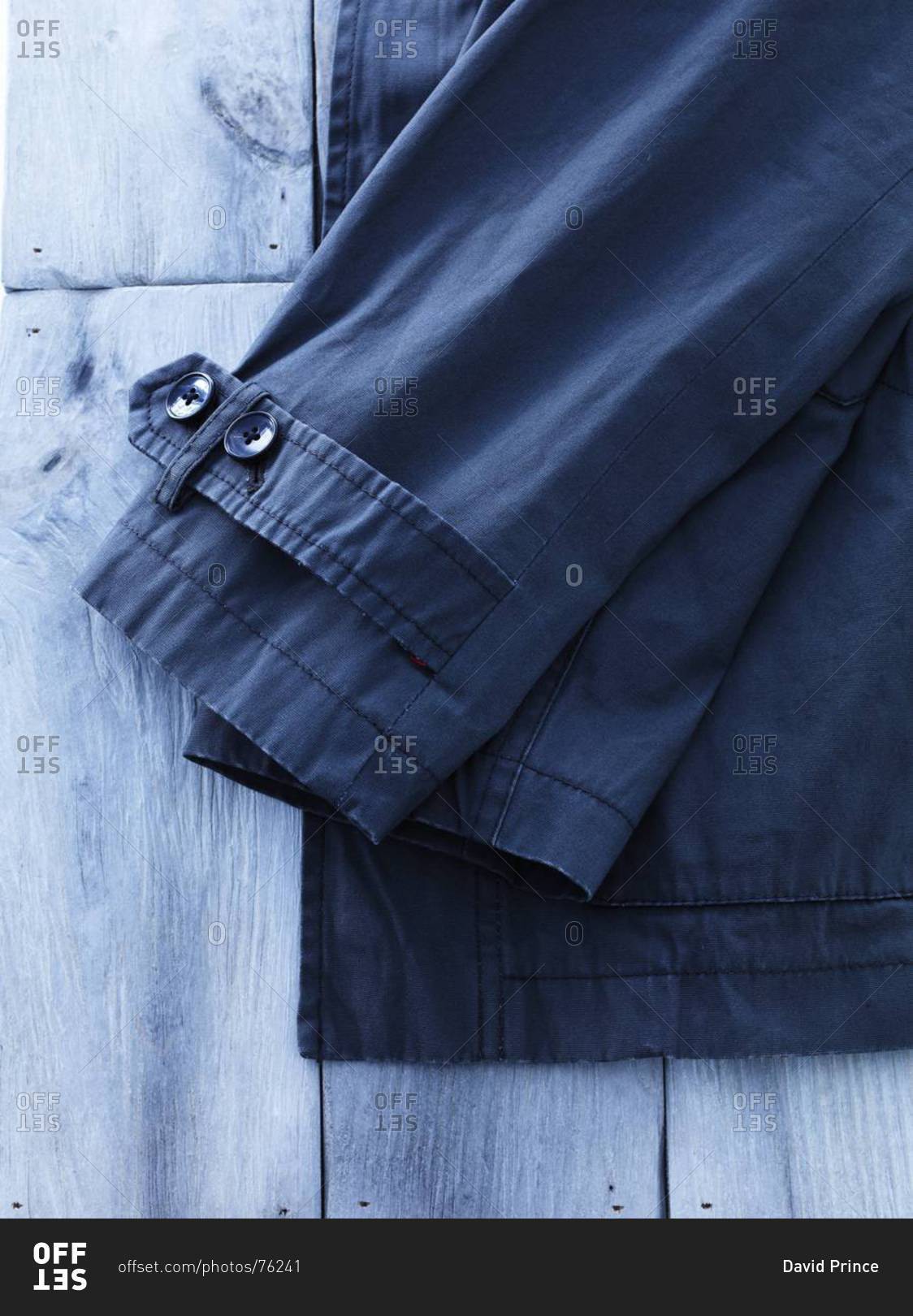 Detail of men's coat