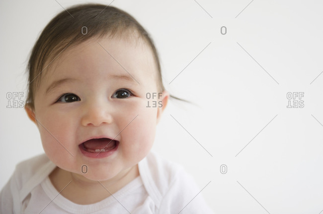 Smiling  baby girl - Offset Collection