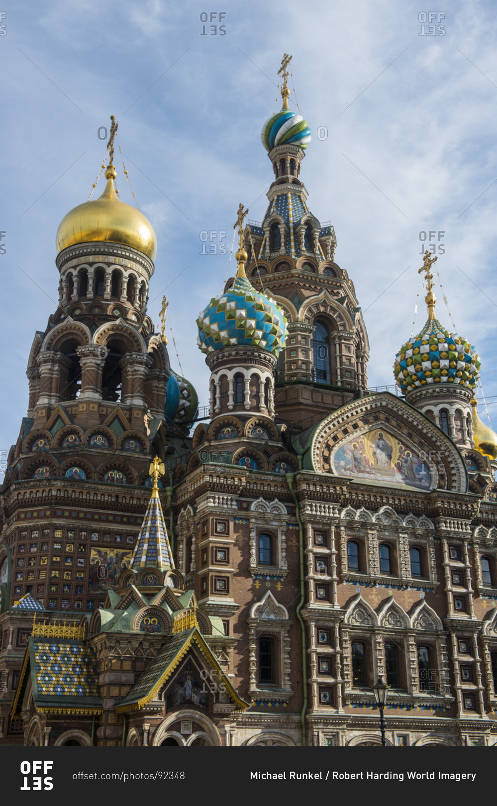 Church of the Savior on Spilled Blood, UNESCO  World Heritage Site, St. Petersburg, Russia, Europe