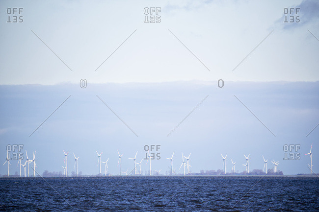 Germany, Wind park at North Sea