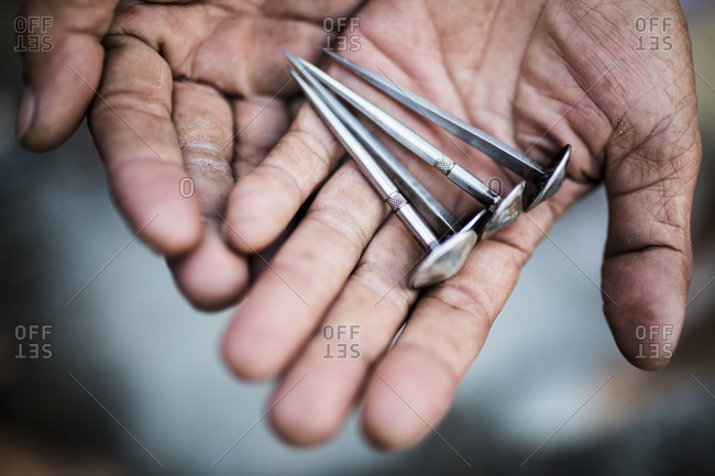 jesus hands with nails