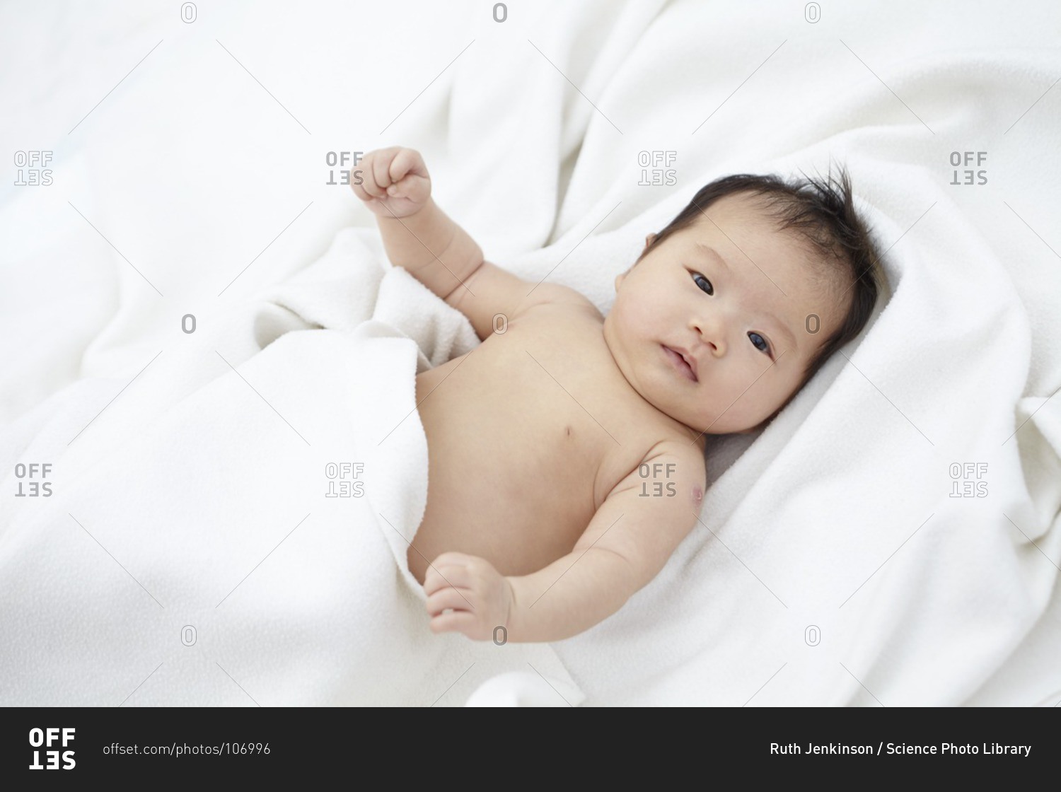 Baby girl, portrait - Offset Collection stock photo - OFFSET