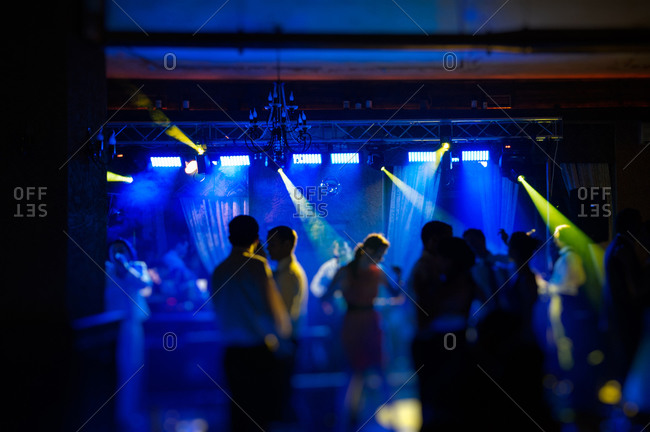 Guest dancing at a wedding reception