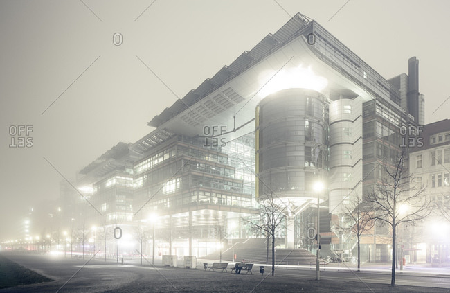 Berlin, Germany - November 15, 2012: Office building at Potsdamer Platz