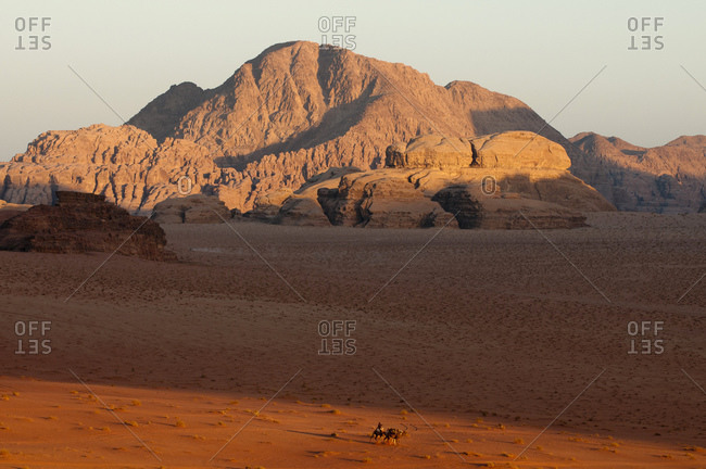 Landscape of Wadi Rum, Jordan