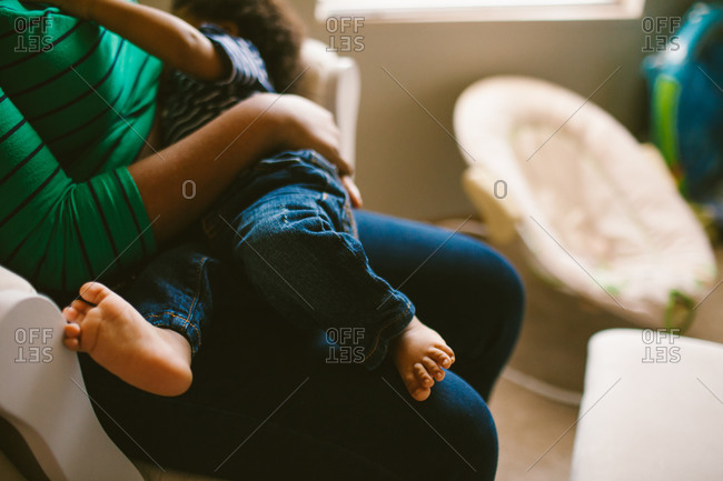 breastfeeding chair stock photos - OFFSET