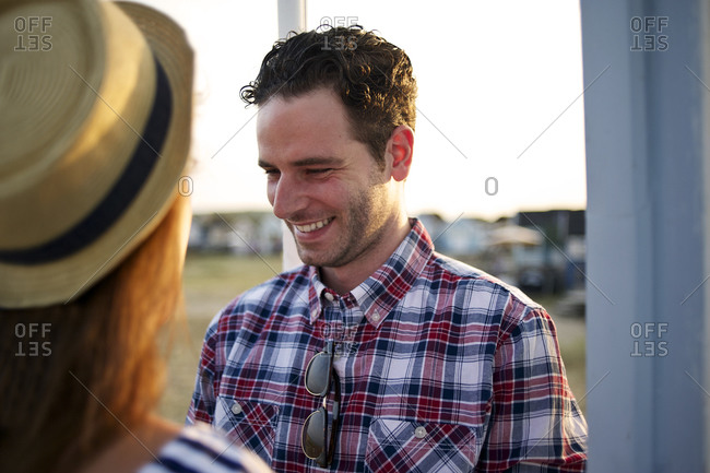 Portrait of a smiling man