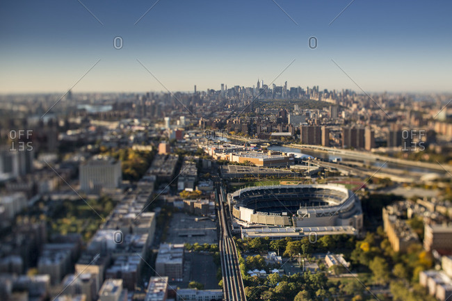 Yankee Stadium was a stadium located in The Bronx in New York City