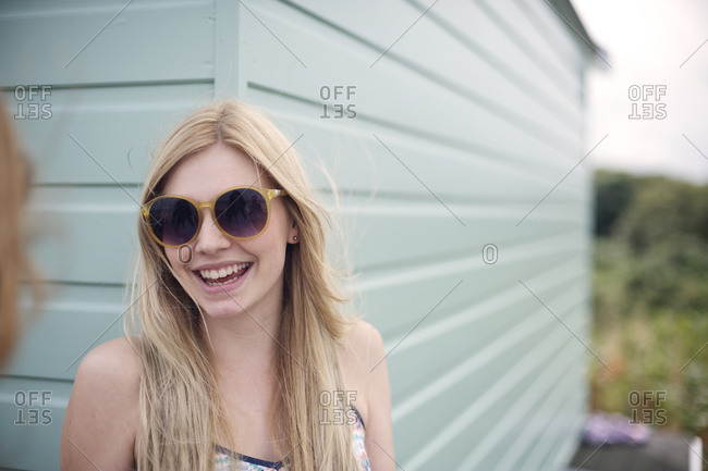 Blonde girl with sunglasses HD wallpapers | Pxfuel