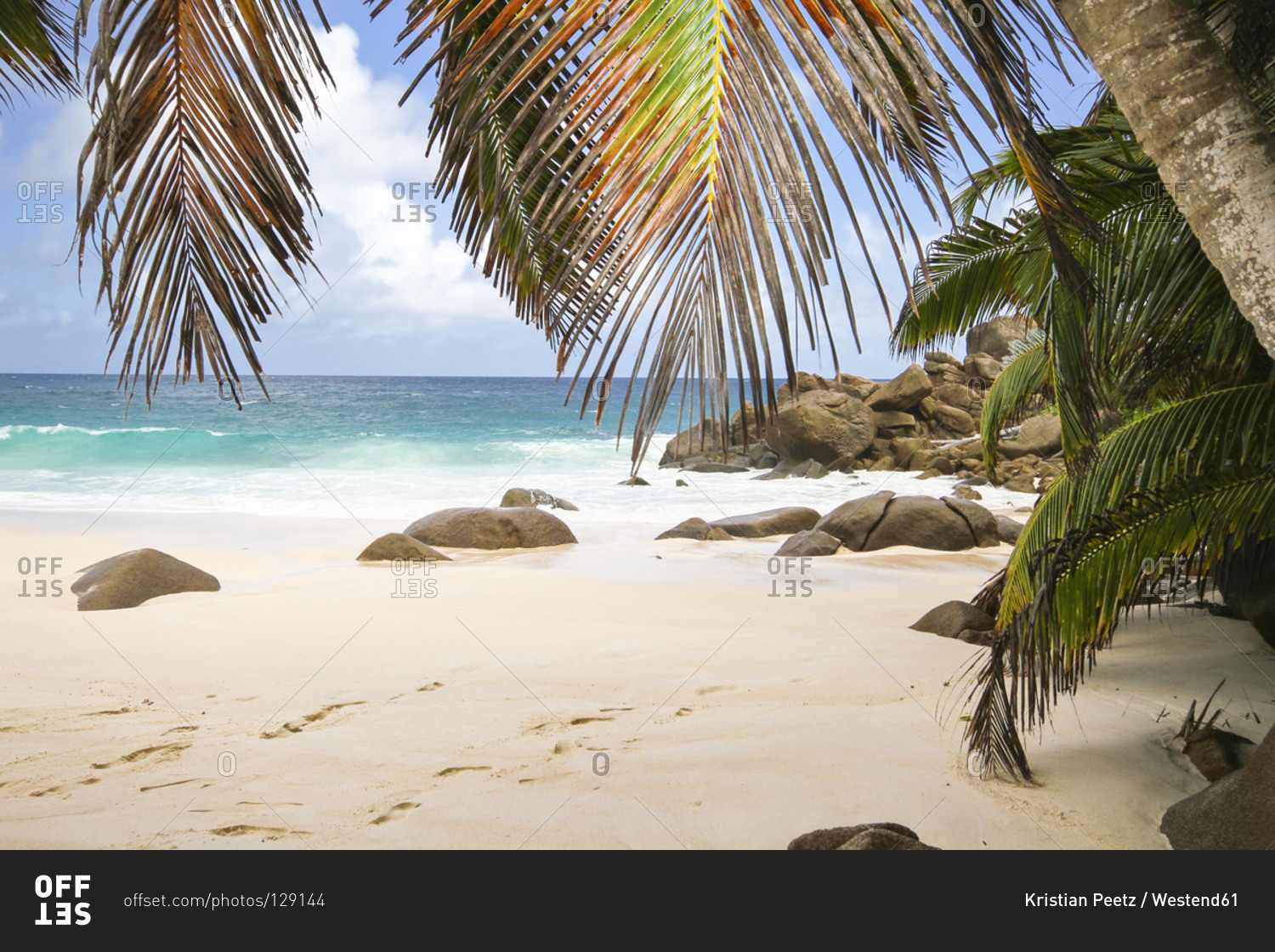 Anse Intendance beach, Mahe Island, Seychelles