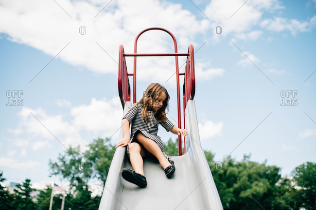 kid falling down stock photos - OFFSET
