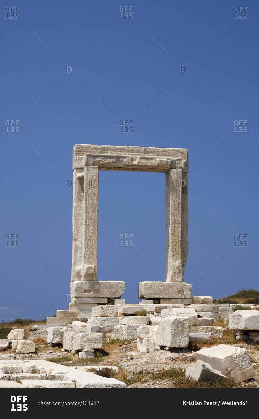 Gate to the temple of Apollo
