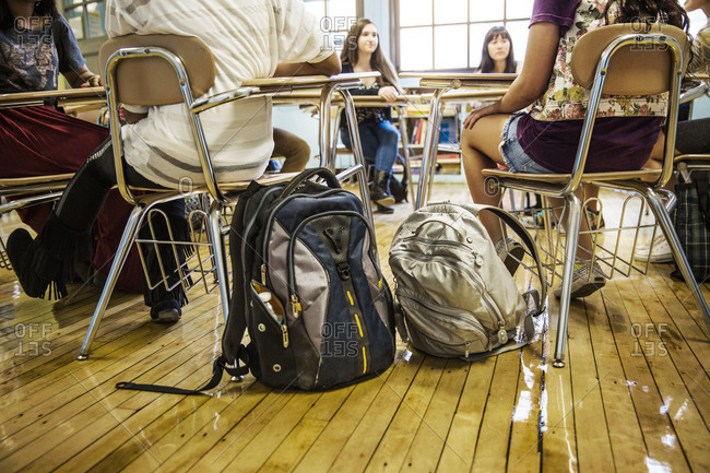 backpack classroom