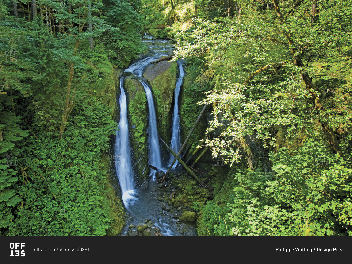 Triple waterfall, Oregon