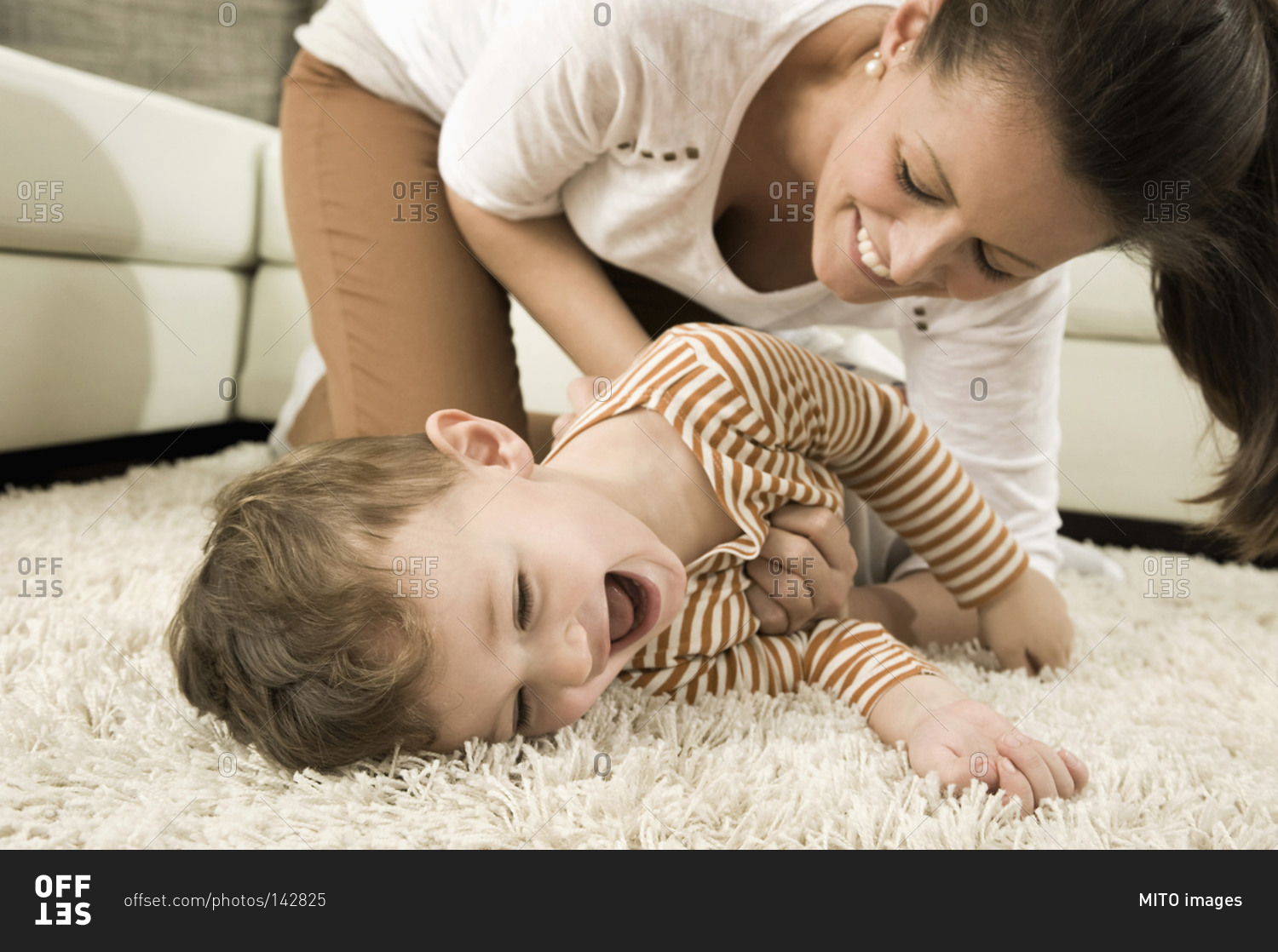 Mother Dry Humps Son In Living Room