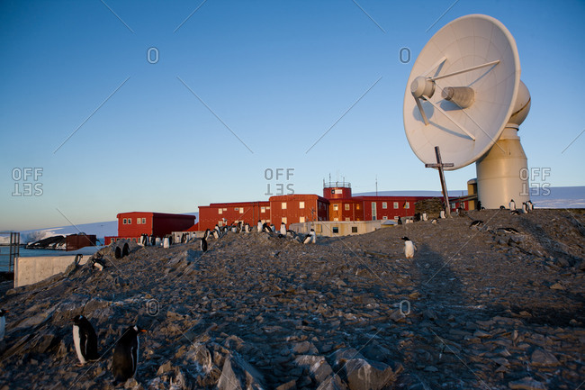 Military base Bernardo O'Higgins, at Cape Legoupil.