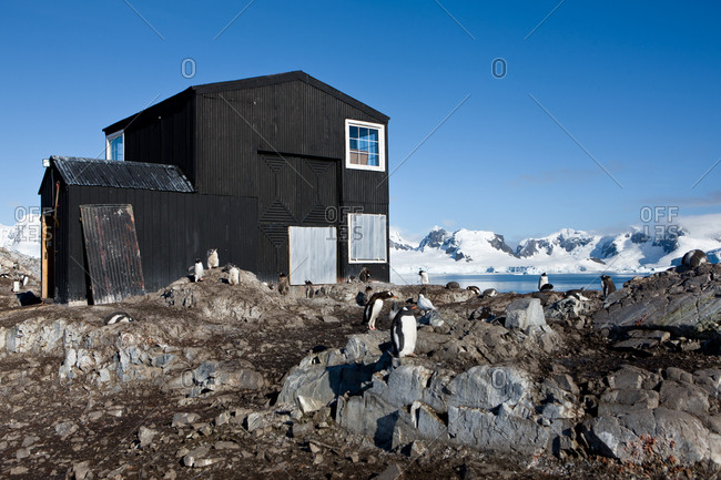 Gabriel Gonzalez Videla Base at Paradise Bay, Antarctica