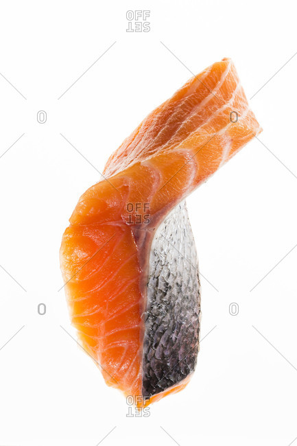 Filet of raw salmon - Offset