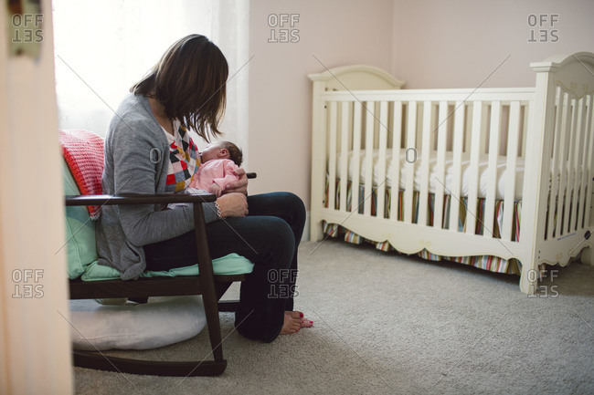 breastfeeding chair stock photos - OFFSET