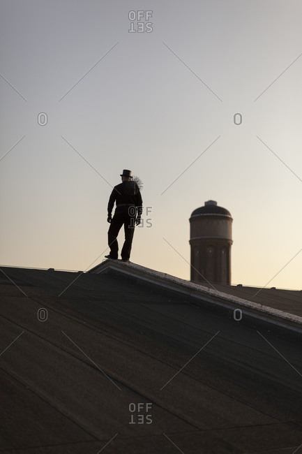 rooftop silhouette
