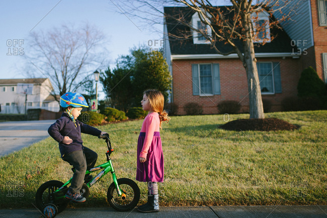 Girl discount talk bike