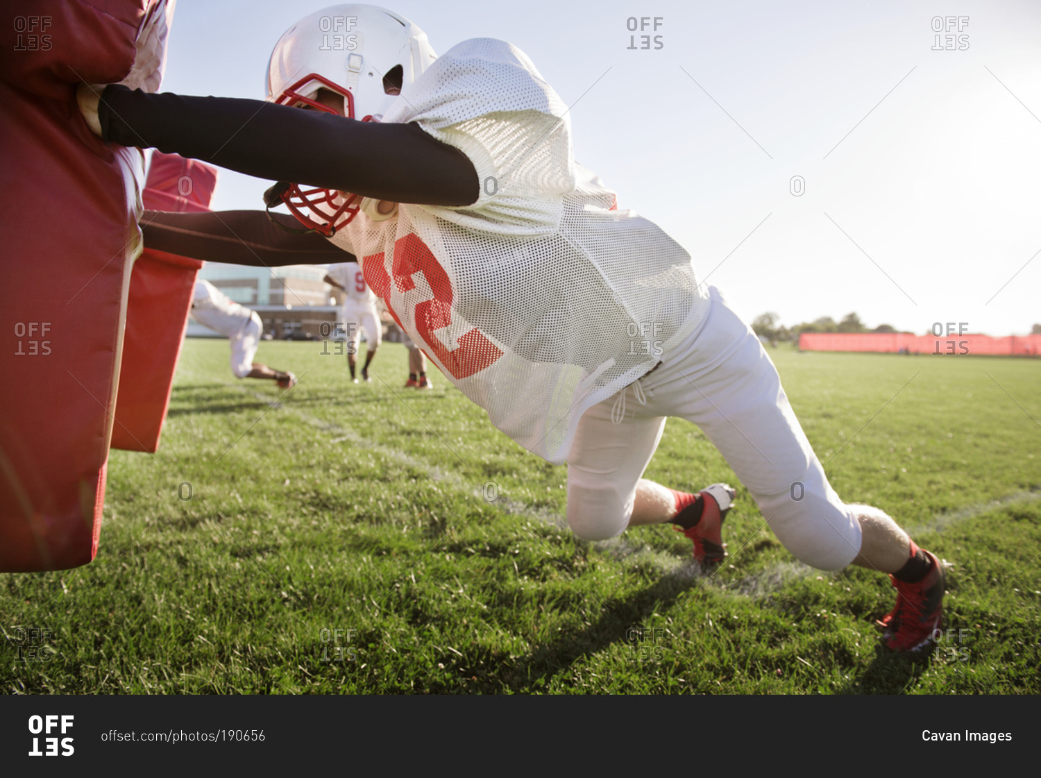 The American Football Player's Uniform - dummies