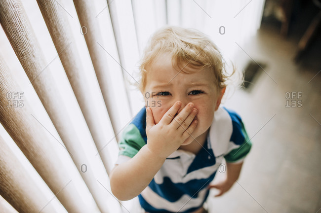 crying kid face