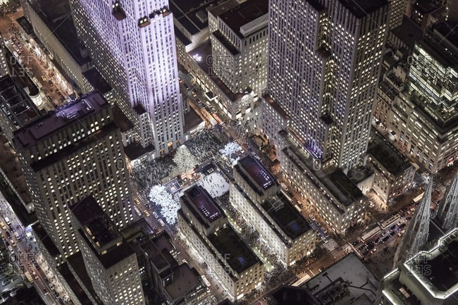 Rockefeller Center Night
