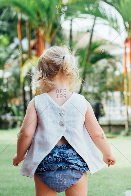 Little Girl Jeans Stock Photos and Images - 123RF