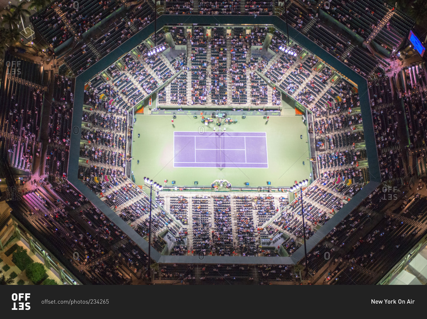 Key Biscayne Florida March 31 2015: Crandon Park Tennis Center