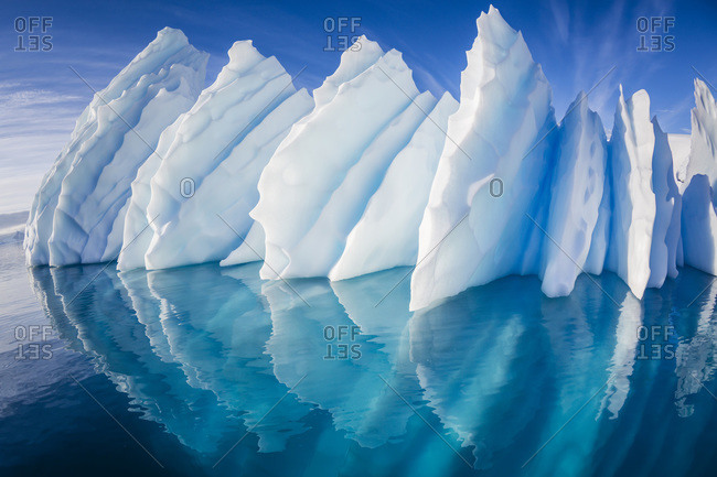 Iceberg, Paradise Harbor, Antarctic Peninsula, Antarctica