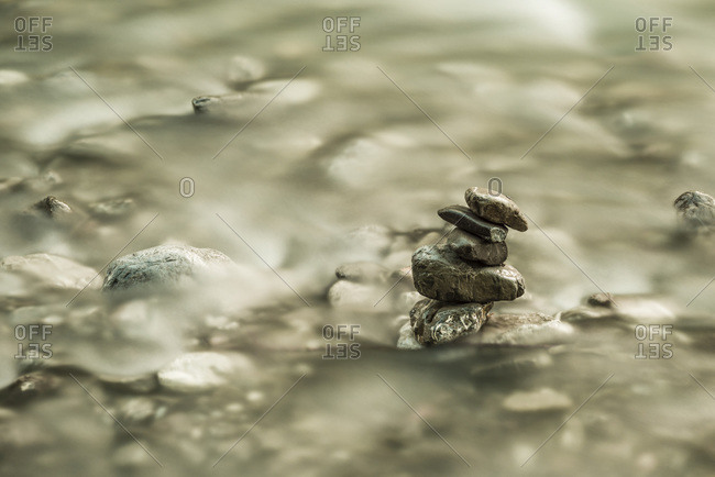 Cairn, Oybach, Bavaria - Offset Collection