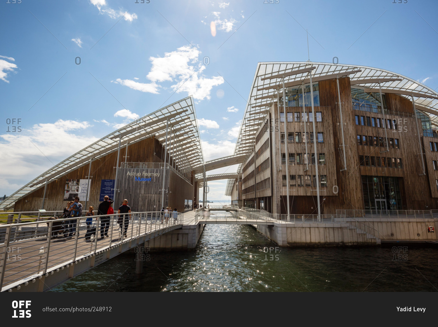 Oslo, Norway - June 29, 2015: The Astrup Fearnley Museum, in the ...