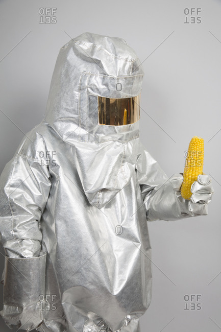 A Man In A Protective Suit Holding A Radiation Sign Next To Nuclear Waste  After An Accident Vector, Protection, Pollute, Container PNG and Vector  with Transparent Background for Free Download
