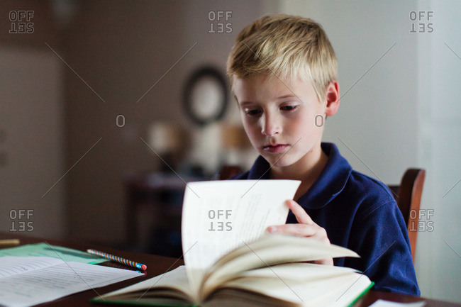 Turning Pages Stock Photos Offset