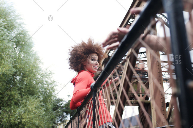 Women stretching and relaxing before working out